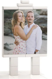 Easel with photo